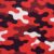 Lycra Rot Camouflage Nr.4